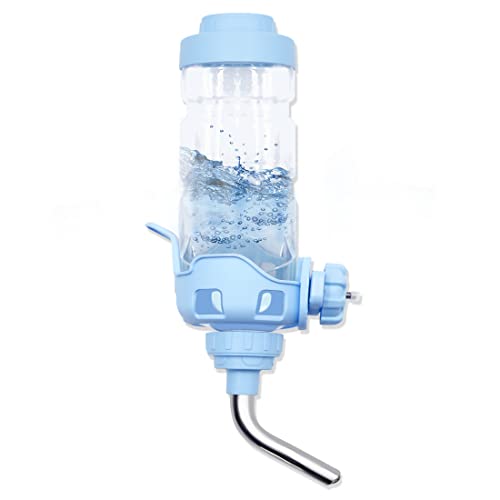 Vannon Dog Water Dispenser for Cage, 34oz Auto Feeding Crate Water Bottle for Dogs, Cats & Rabbits, Pet Nozzle Diameter: 1...