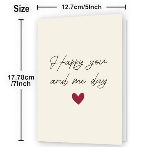 WowBefun Valentine Day Gifts & Card | Anniversary Card to Husband | Funny Anniversary Card & Gifts for Women, Men, Husban...