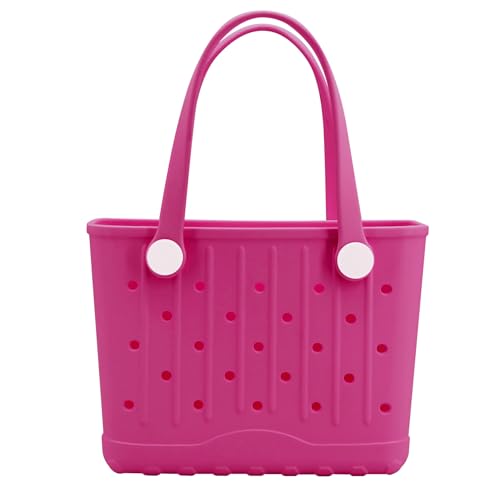 Mangoxel Small Rubber Beach Bags Creative EVA Beach Totes Waterproof Travel Bag for Beach, Picnic, Sports, Yoga
