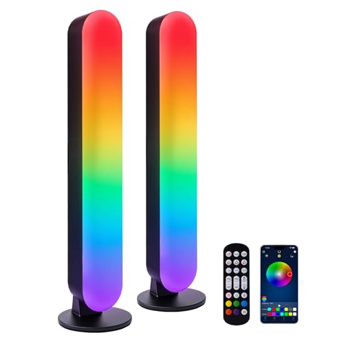 TRIPLE RABBIT RGB Light Bar,Smart LED Light Bar for Room,16 Million Colors,Three Control Modes,Dynamic Music Sync Mode,213...
