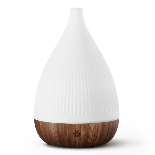 SOULORIGIN Ultrasonic Essential Oil Diffuser, Home Fragrance Aroma Diffuser with Auto Shut-Off, 8-Color Night Light & Ultr...