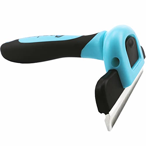 Gonicc PDT- 1001 Professional Pet De Shedding comb Tool Blue