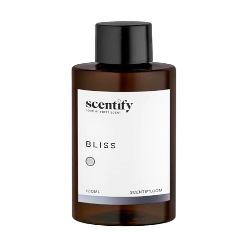 Scentify Bliss Aroma Oil Refill Scent for Oil Diffusers - Eucalyptus, Bergamot, Tea & Powdery Scents - Luxurious Relaxing ...