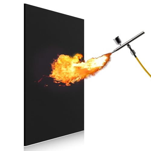 FLASLD 9×12in Heat Shield Thermal Barrier Blanket Insulation Reflective Material High Temp Protection Carbon Felt for Stov...