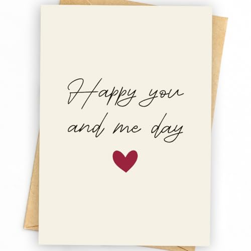 WowBefun Valentine Day Gifts & Card | Anniversary Card to Husband | Funny Anniversary Card & Gifts for Women, Men, Husban...