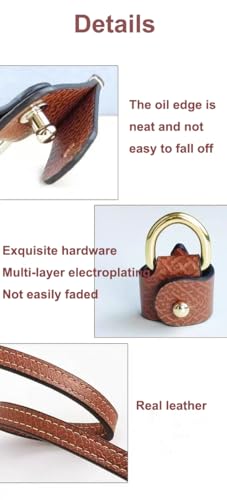 YESIKIMI Single Handle Conversion Set Compatible With Longchamp Mini Pouch Real Leather Free Punching