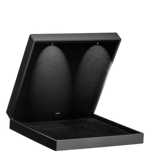 Allure - Large Necklace Box With LED Light, Square Shaped, Elegant Diamond Necklace Case, For Unique Proposal, Engagement ...