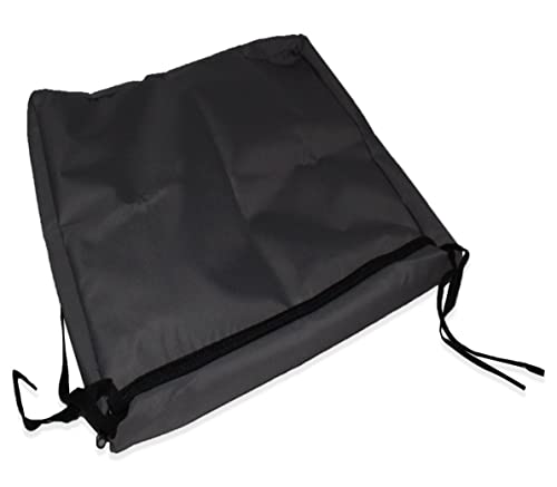 Rehabilitation Advantage Wheelchair Cushion Cover 18 x 16 x 2, Black