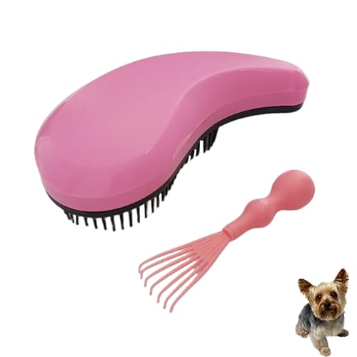 MAEELOU Puppy Brush for Small Dogs - Soft Dog Brush - Perfect Yorkie, Shih Tzu, Maltipoo & Maltese Grooming - Gentle Hair ...