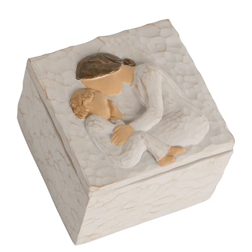 QIANLING Gifts for Mom - New Mother Keepsake Box, First Time Mom Gift, Mother’s Day & Birthday Gifts for Mother, Sculpted ...