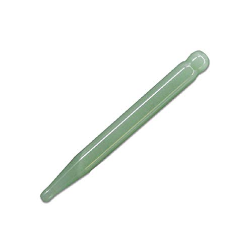 TOP SEWING Jade Acupuncture Pen Deep Tissue Gua Sha Massage Tools Natural Facial Tool Manual Acupuncture Massage Pen for F...