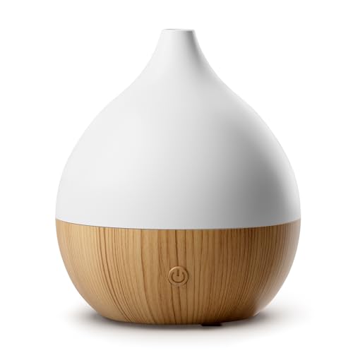 Cegsin Essential Oil Diffuser with Adapter, 100ml Small Aromatherapy Scent Machine for Home & Office Desk, 7 Color LED Coo...