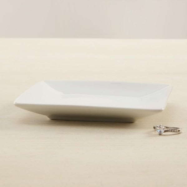 Personalization Universe Personalized Floral First Communion Porcelain Trinket Tray - Custom Name & Date Keepsake Jewelry ...