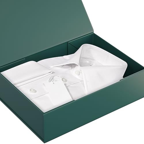 Green Gift Box 11.9" x 8.5" x 3.3" with Magnetic Closure Lid Gifts Boxe for Presents,Bridesmaid Gift Boxes,Cute Box,Birthd...