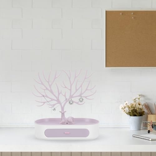 PACKOVE 1pc Deer-shaped Multifunctional Jewelry Display Tray for Storage Organizer for Living Room and Bathroom Decor Cute...