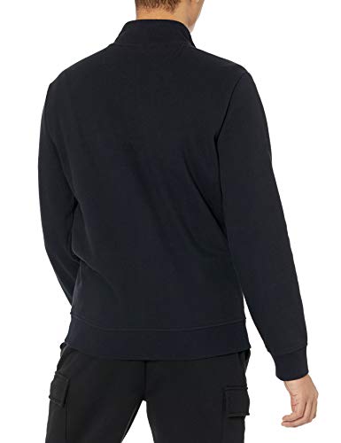 Amazon Essentials Men's Full Zip Mock Neck French Terry Sweatshirt, Lightweight