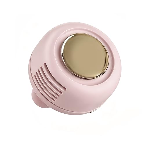 SBMKK Portable Silent Mini Bladeless Fan, Clip On Fan for Shirt, 3 Speeds & Queit, Hands Free Waist Whirlwind Fans, USB Re...
