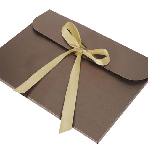 10PCS Gift Envelopes for Scarves, Birthday Cards - Paper Wrapping Bags Bulk Party Favor Cardboard Present Envelopes With R...