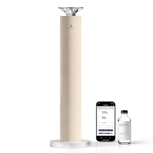 Wireless Rechargeable Hotel Scent Diffuser Starter Kit - Alloy Atomization System,Waterless Oil Diffuser, 1500 Sq Ft Cover...