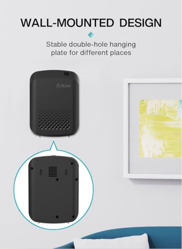 Scent by Aroma Collection Smart Scent Diffuser, Black, 400ml Large Capacity, 360° Air Circulation, Bluetooth Compatible