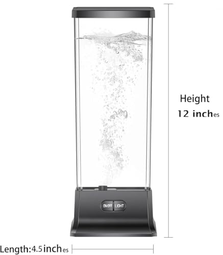COLORLIFE Electric Jellyfish Tank Table Lamp with Color Changing Light Gift for Kids Men Women Home Deco for Room Mood Lig...