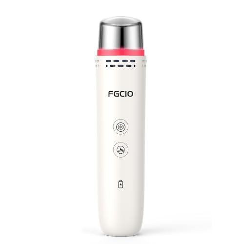 FGCIO Beauty Wand, Cold and Hot Skincare Eyes & Face Depuffing Wand, Massager for Eye Puffiness, Dark Circles and Skin Rad...
