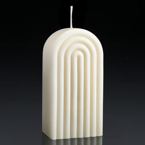 Arch Shaped Candles Geometric Scented Aesthetic Candle Geometric U Shaped Candles Minimalist Candle Aroma Wax Art Decorati...