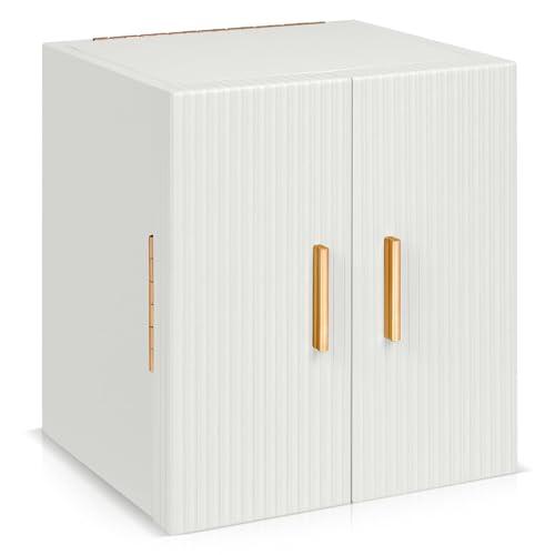 Dajasan Large Jewelry Box for Women, Jewelry Holder Organizer Box with 3 Drawers, 4-Tier Jewelry Storage Organizer with Mi...