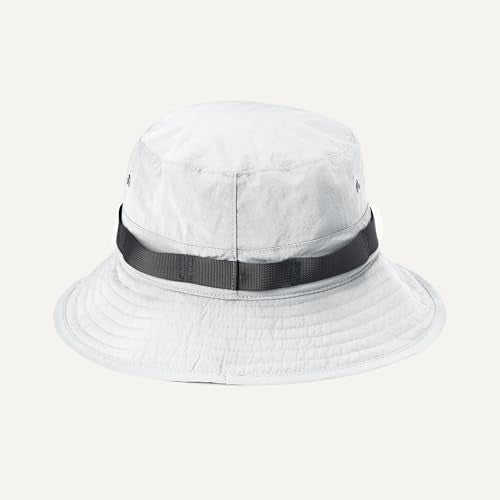 Amazon Essentials Men's Washed Nylon Outdoor Wide Brim Sun Bucket Hat