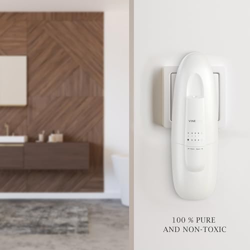 VINEVIDA Studio Waterless Diffuser and 3 Hotel Fragrance Oils - Essential Oil Diffuser for Home - Room Fragrance Air Diffu...