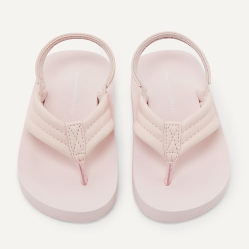 Amazon Essentials Unisex Toddlers' Flip Flop Sandals with Backstrap for Boys and Girls