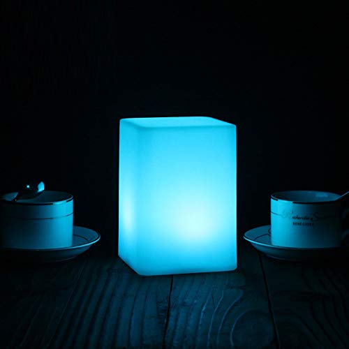 Mr.Go 6-inch Dimmable LED Night Light Mood Lamp for Kids and Adults - 16 RGB Colors - 8 Level Dimming - 4 Lighting Effects...