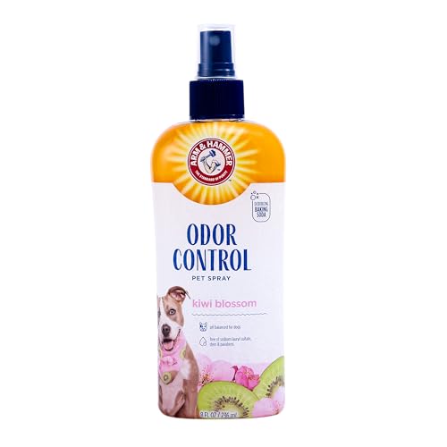 Arm & Hammer for Pets Super Deodorizing Dog Spray with Baking Soda for Odor Control, Freshens Coat Between Baths, pH Balan...