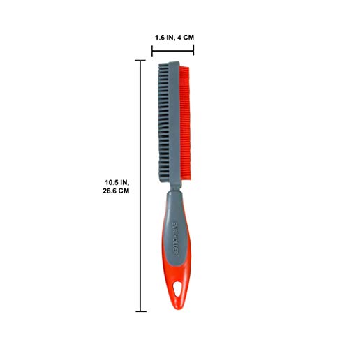 FURemover Duo Pet Hair Rubber Brush, Dual Sided to Easily Remove Fur and Lint from Clothing and Upholstery, Thick Bristles...