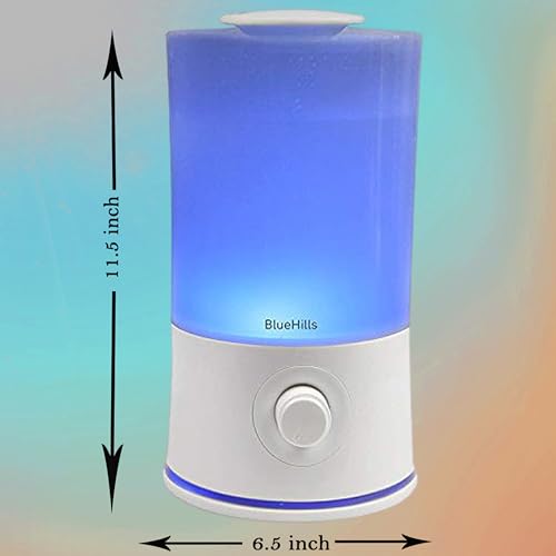 BlueHills Premium 2000 ML XL Large Essential Oil Diffuser Aromatherapy Humidifier for Large Room Home 40 Hour Run Huge Cov...
