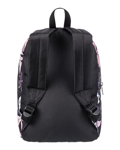 Roxy Women's Always Core Backpack | Travel | Everyday Carry | Beach | Polyester | 8L Capacity - Anthracite Sunny Floral Swim