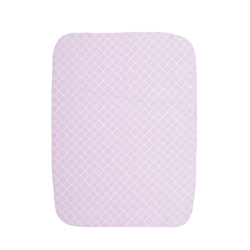EVERYDAY KIDS 12 Pack Burp Cloths for Baby Girl; Newborn Essential with - Large Absorbent Cotton Flannel Purple/Pink Burpi...
