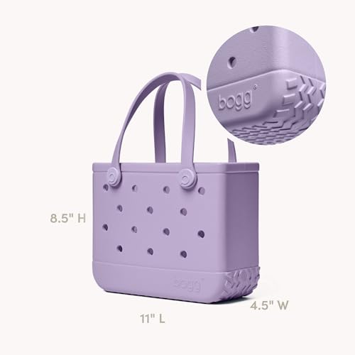 BOGG BAG Bitty Small Tote – 11” x 8.5” x 4.5” – Durable, Washable, Tip-proof – Beach, Pool, Boat, Work, Sports