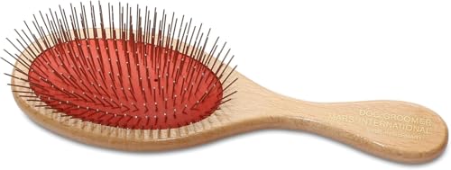 Mars Coat King Professional Grooming Brush for Dog and Cats. (9", 1" stainless steel Pins)