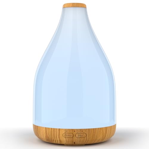 KinYiLO Essential Oil Diffuser for Home, 300ML Modern Décor Aromatherapy Diffusers Large Room Fresh Air Scent, Ultrasonic ...