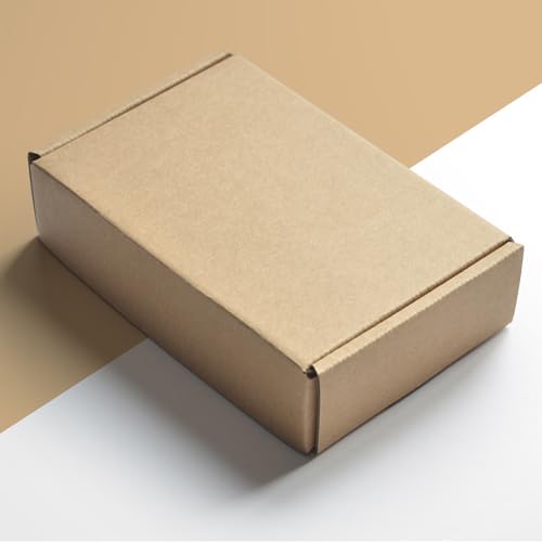 easycustomerlee 12x9x4 Small Shipping Boxes Set of 20 Brown Corrugated Cardboard Mailer Boxes for Packaging Small Business...