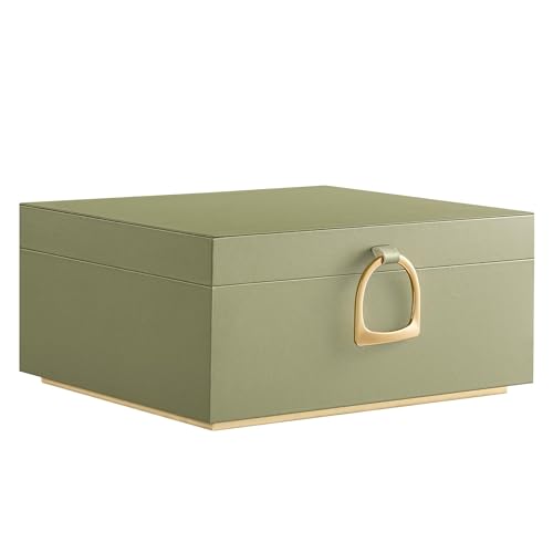 SONGMICS 2-Layer Jewelry Box, Jewelry Organizer with Handle, Removable Jewelry Tray, Jewelry Storage, Floating Effect, 8.1...