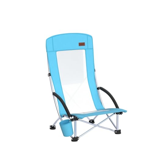 Nice C Beach Chair, Beach Chairs for Adults 2 Pack w/Cooler Compact High Back, Cup Holder & Carry Bag & Heavy Duty Outdoo...