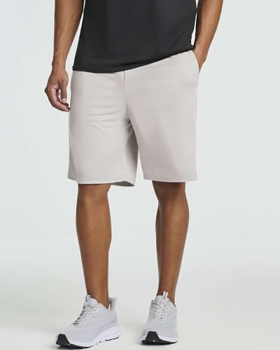 Real Essentials 5 Pack: Men’s 9" Mesh Shorts – Athletic Gym, Workout, Basketball, Running, Casual Lounge Activewear Pockets