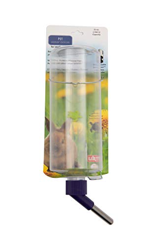 Lixit Standard Cage Water Bottles for Rabbits, Ferrets, Guinea Pigs, Hamsters, Rats, Mice and Other Small Animal's (32 Oun...
