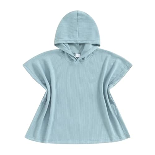 Balaflyie Kids Swim Cover up Girls Boys Waffle Towel Poncho Swimsuit Coverups for Beach, Pool, Bath