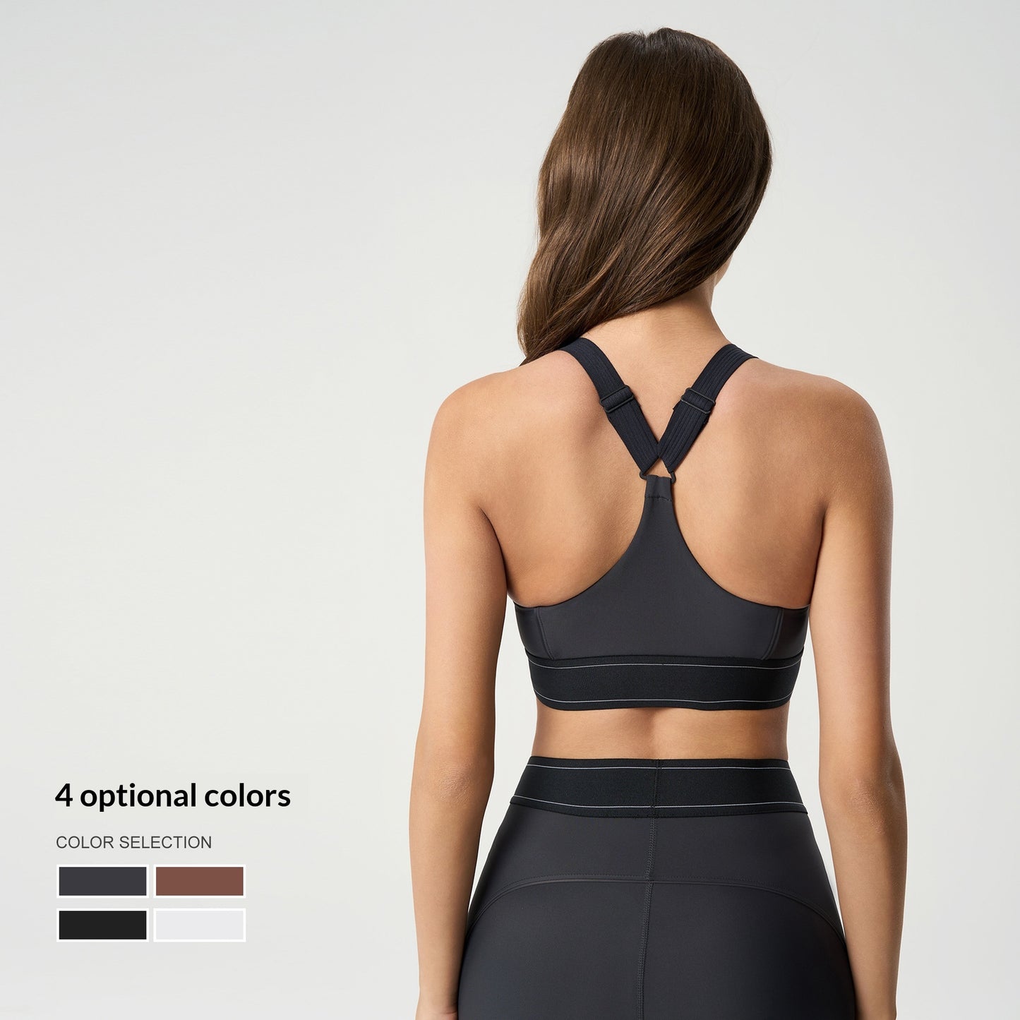 Womens Shock-Proof Back-Support Fitness Yoga Bra