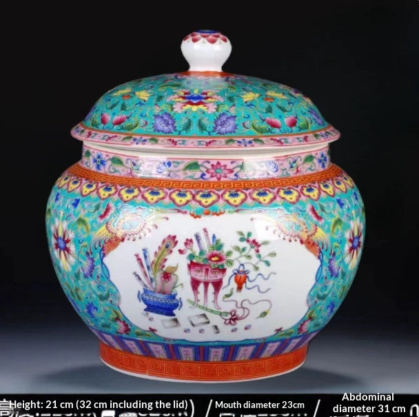 Ceramic Large Tea Can For Household Use