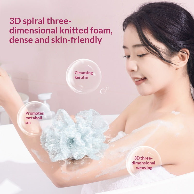2-in-1 Bath Ball For Back Scrubbing