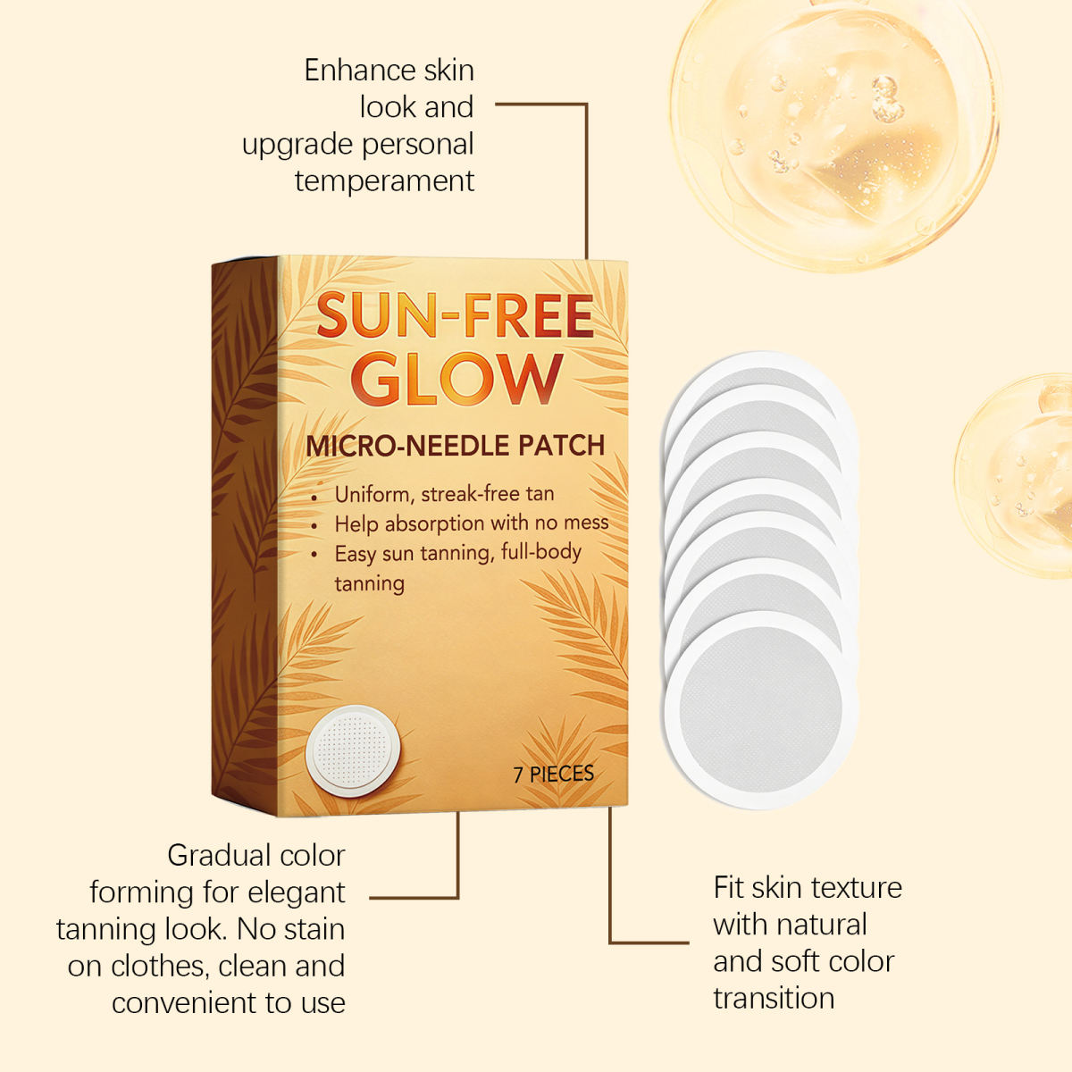 Summer Outdoor Dark-Eye Mask And Brightening Black-Enhancing Treatment Patches